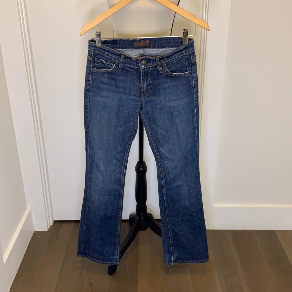 Boot cut denim jeans